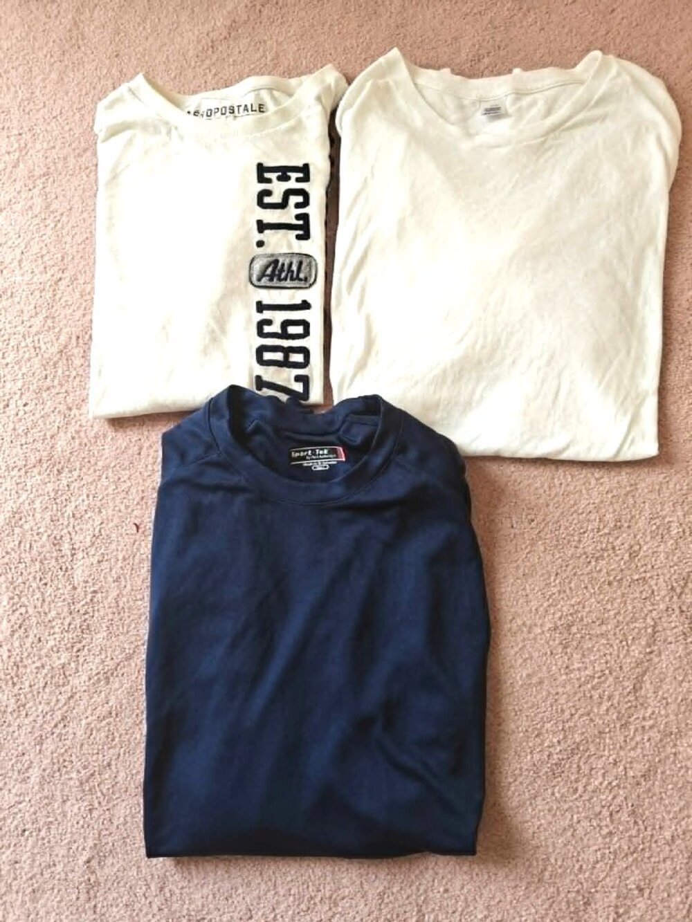 Bundle of 3 Tee Shirts, size large, like new